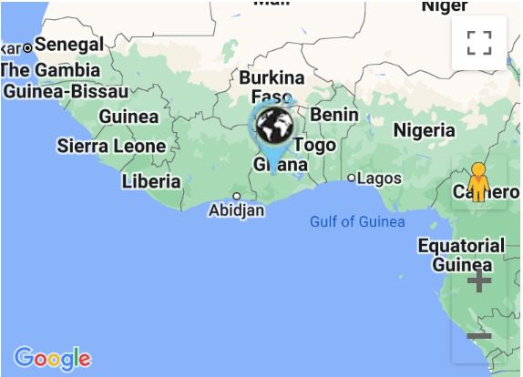 Location of PMGY programs in Ghana