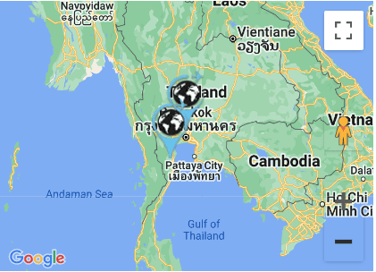 Location of PMGY programs in Thailand