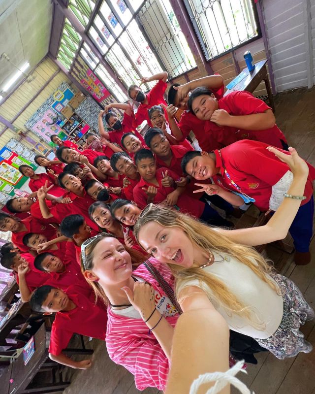 An amazing experience teaching class P61 🥹🫶

#travelthailand #pmgythailand