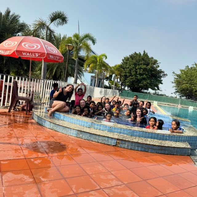 What a milestone it’s been this month for PMGY Cambodia! 🏊‍♀️🏊🎉 

We’ve had the absolute joy of taking the children for their third-ever swim. Their faces lighting up with excitement and curiosity at the experience of the water was a sight to behold. The laughter, the splashes, the sheer delight of discovery - these are moments we’ll treasure forever. 💙

A huge thank you to our volunteers who made this possible. Your dedication and love make all the difference. 🙏💕

Swipe left to see the joy and excitement in their eyes. 👈

#PMGYCambodia #FirstSwim #LifeSkills #Adventure #Volunteering #planmygapyear #gapyear